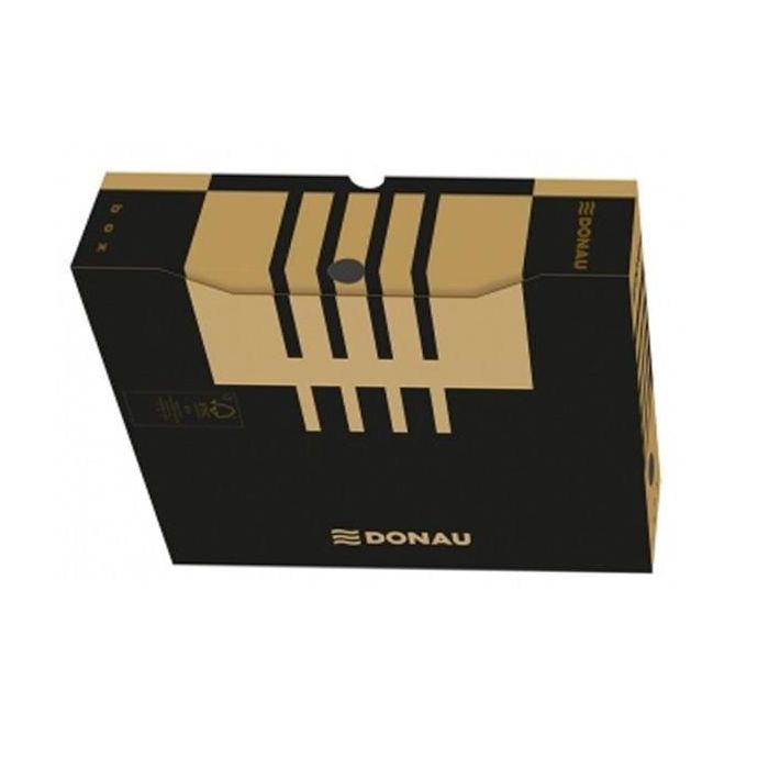Archívny box DONAU 80mm hnedý 