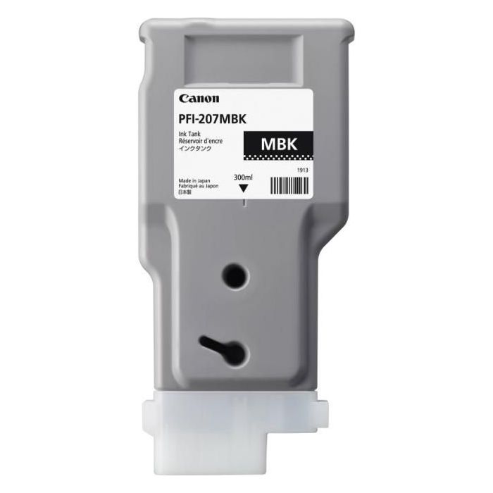 Atramentová náplň Canon PFI-207MBK pre iPF680/685/780/785 matte black (300 ml) 