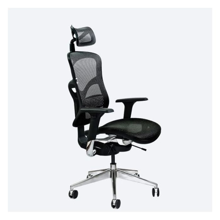 Balančná stolička Spinergo Business, sieťovina, čierna 