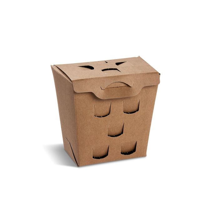 Box na hranolky nepremastiteľný kraft