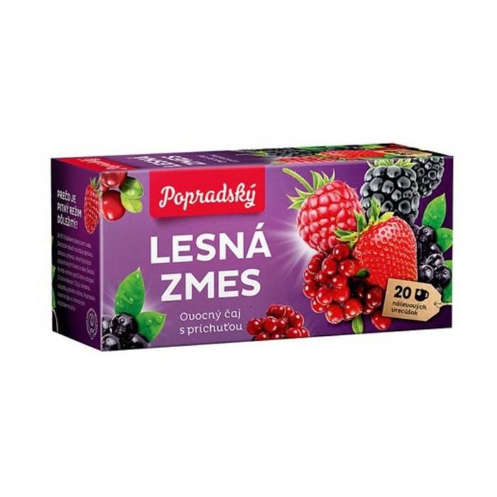 Čaj BOP ovocný lesná zmes 20 x 2 g 