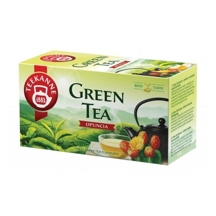 Čaj TEEKANNE zelený Opuncia HB 20 x 1,75 g 