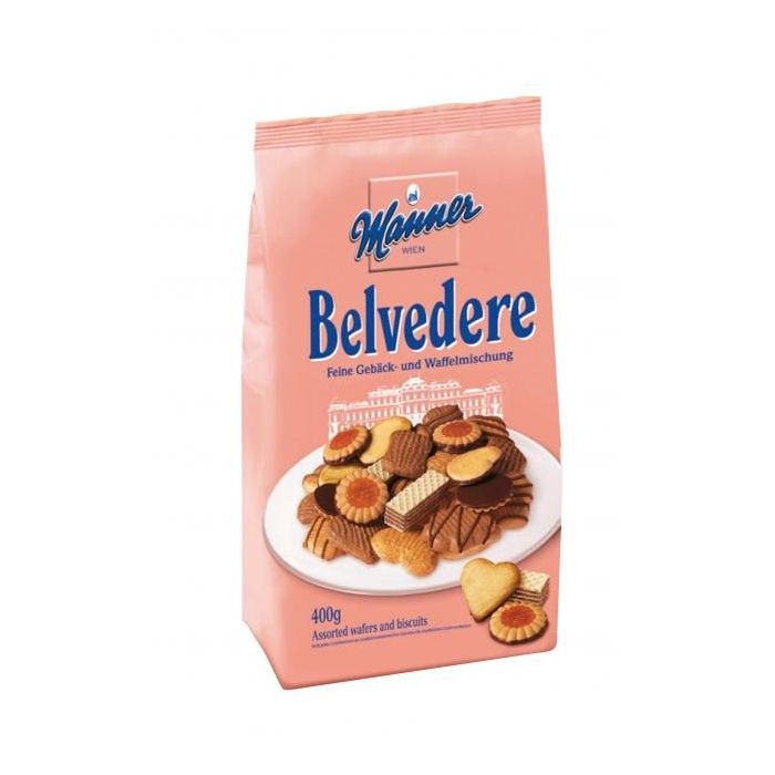 Čajové pečivo Manner Belvedere 400 g 