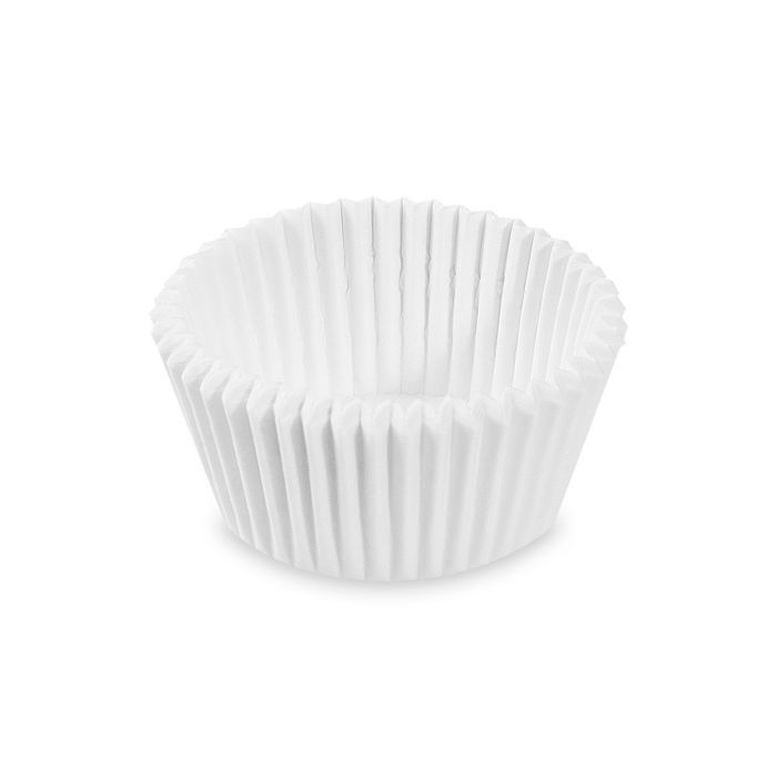 Cukrárenský košíče biely Ø45 x 25 mm