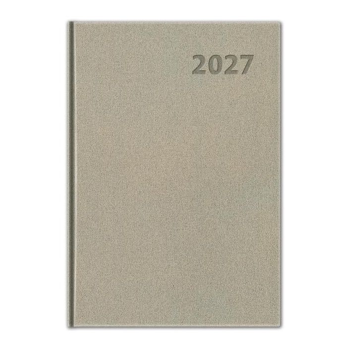 Diár týždenný B5 16,5 x 24,5 cm Manager 2027 - platinový 