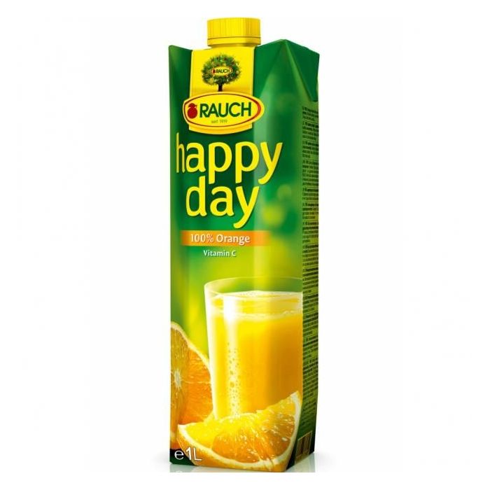 Džús Happy Day Pomaranč 100% 1 ℓ 