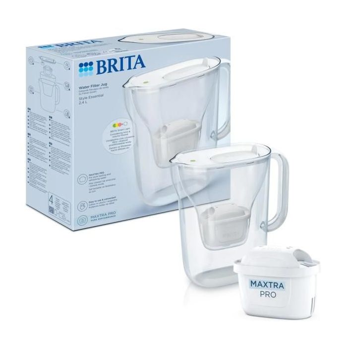 Filtračná kanvica BRITA Style Essential biela 