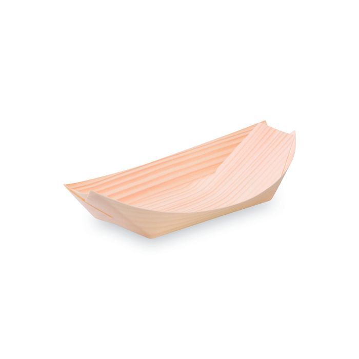 Fingerfood miska drevená lodička 16,5 x 8,5 cm