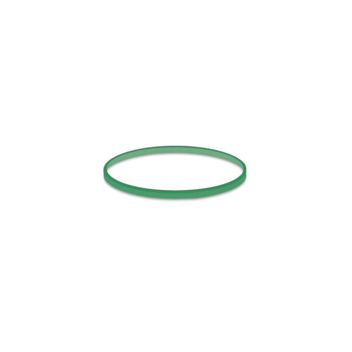 Gumička slabá zelená 1mm Ø5cm [1 kg]