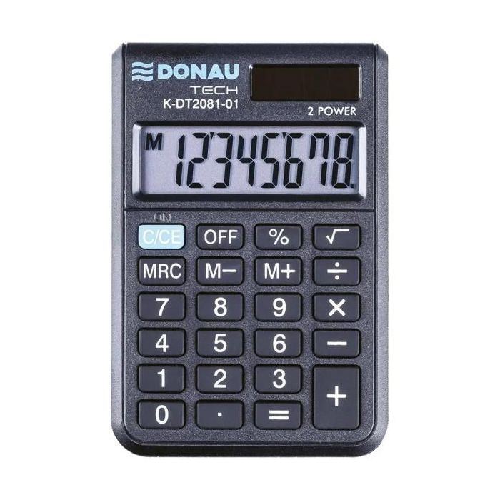 Kalkulačka Donau Tech K-DT2081 čierna 