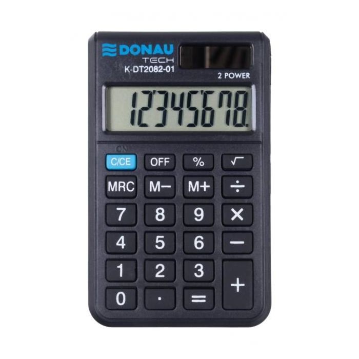Kalkulačka Donau Tech K-DT2082 čierna 