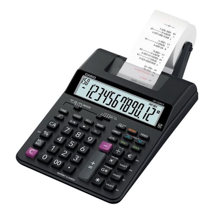Kalkulačka s tlačou Casio HR-150RCE 