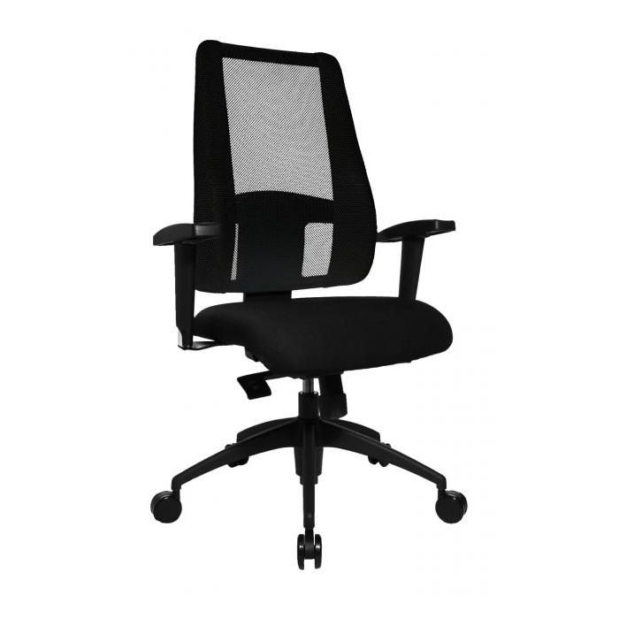 Kancelárska stolička LADY SITNESS DELUXE čierna 