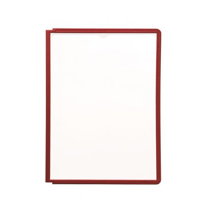 Katalógový panel SHERPA A4 červený 