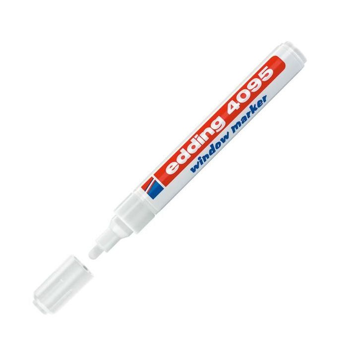 Kriedový popisovač edding 4095 biely 