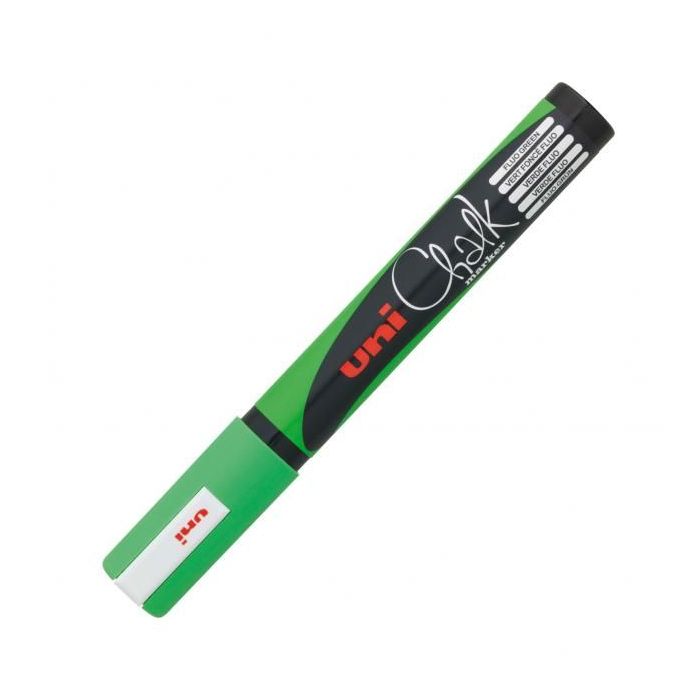 Kriedový popisovač PWE-5M fluor zelený 