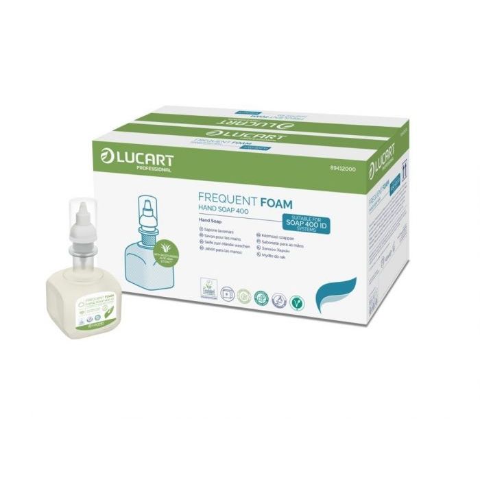 Lucart penové mydlo na ruky, mini, aloe vera