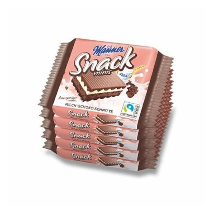 Manner Snack Minis Milch-Schoko 125 g 