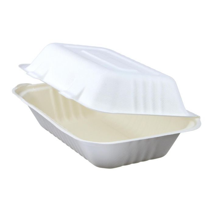 Menu box z cukrovej trstiny 230x155x65mm