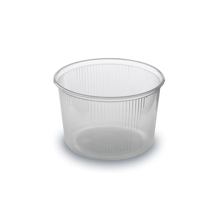 Miska na polievku okrúhla 500ml, Ø121mm, transparentná