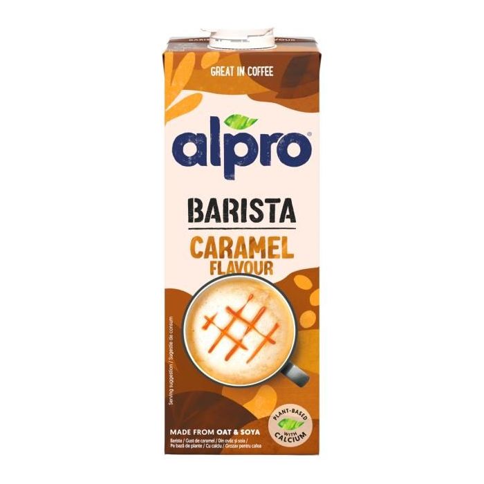 Ovseno-sójový nápoj Alpro BARISTA s karamelovou príchuťou 1ℓ 