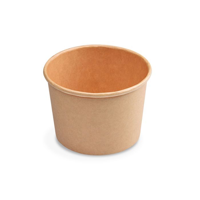 Papierová miska, kraft Ø115mm 500ml `M`