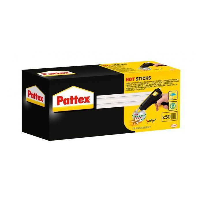 Pattex Hot patróny do tavnej pištole 1kg - 50ks 