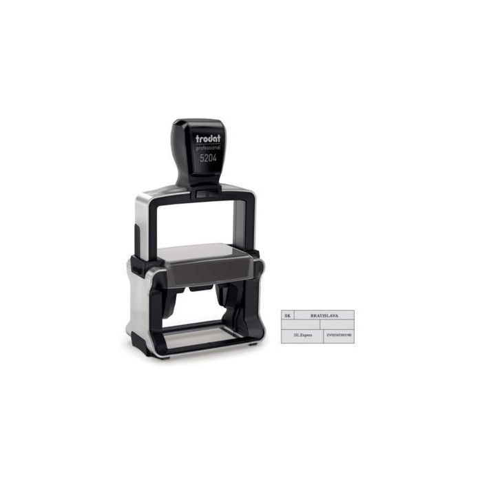 Pečiatke Trodat Professional 5204 56x26mm - odtlačok fialový 