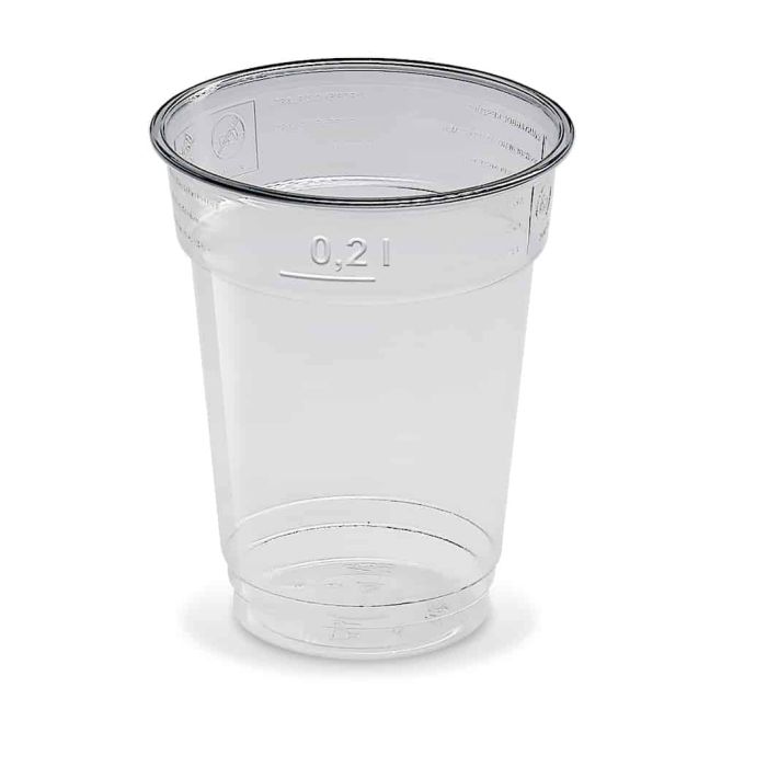 Pohár číry Ø78mm 0,2L