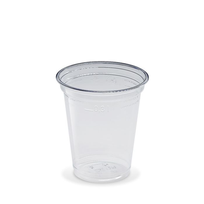 Pohár číry Ø95mm 0,3L (možnosť s viečkom)