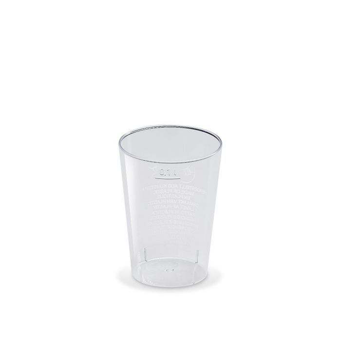 Pohárik kryštál Ø55mm 0,1L