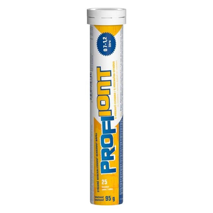 Profi Iont šumivé tablety, citrón, 25 tabliet 