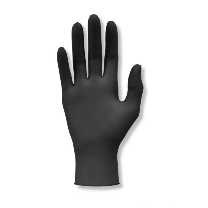 Rukavice jednorázové nitril SC nepudrované čierne - M