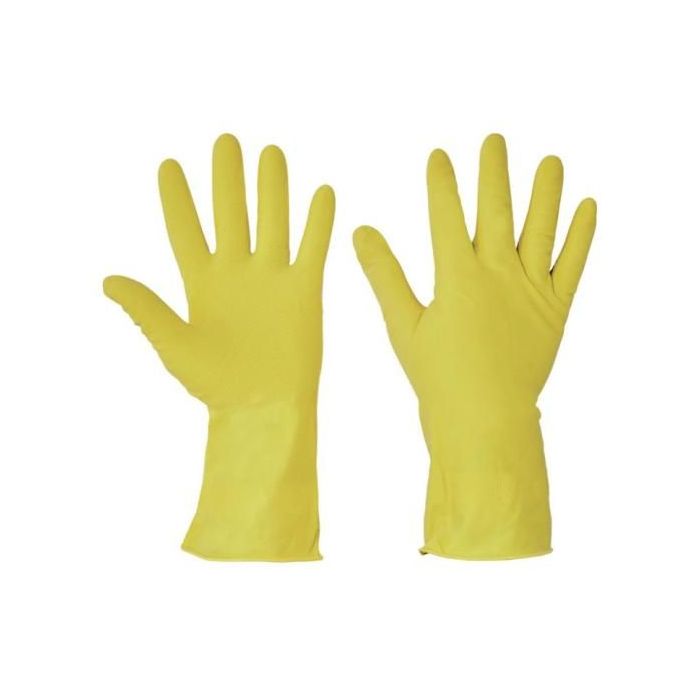 Rukavice latexové STARLING, žlté, veľ. 8/M 