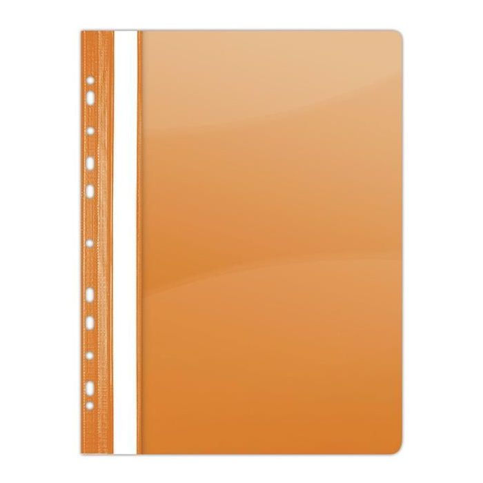 Rýchloviazač PVC s eurodierovaním DONAU lesklý oranžový 