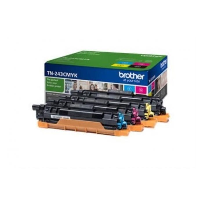 Toner Brother TN-243 sada pre HL-L3210CW/L3270CDW/DCP-L3510CDW/L3550CDW K/C/M/Y (1.000 str.) 