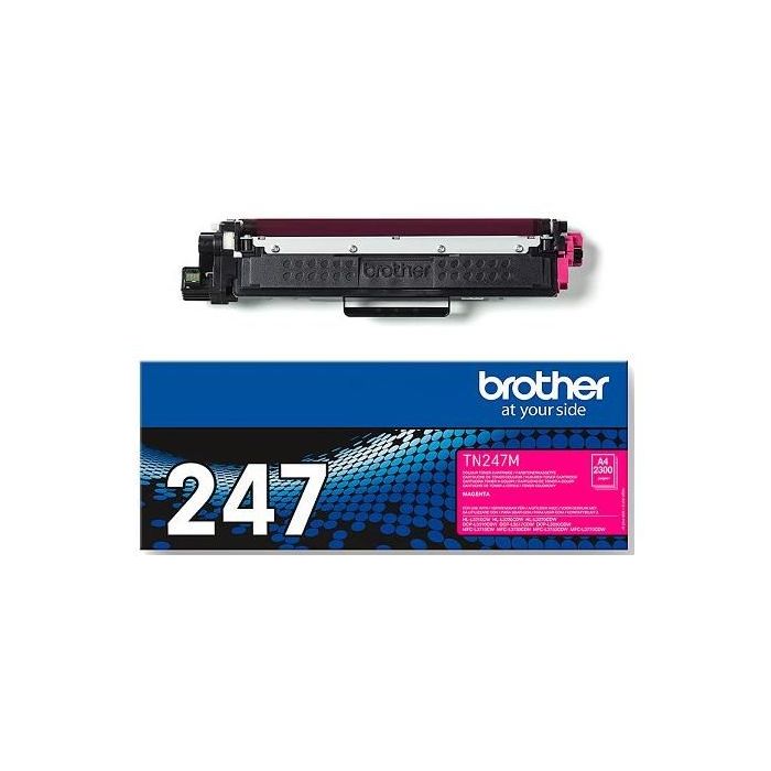 Toner Brother TN-247 pre HL-L3210CW/L3270CDW, DCP-L3510CDW/L3550CDW magenta (2.300 str.) 