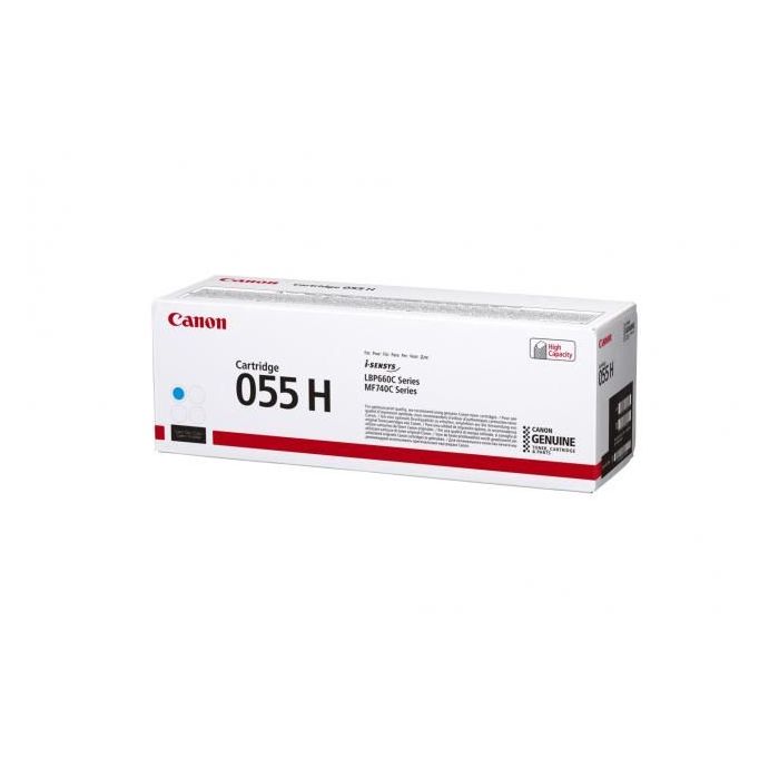 Toner Canon CRG-055H cyan (5.900 str.) pre i-SENSYNS LBP663Cdw/ MF742Cdw
