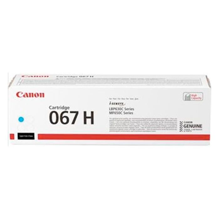 Toner Canon CRG-067H cyan (2.350 str.) pre i-SENSYS MF651Cw/655Cdw/657Cdw, LBP631Cw/633Cdw