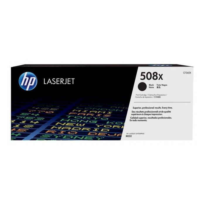 Toner HP CF360X HP 508X black (12.500 str.) pre LaserJet M552/M553/M577