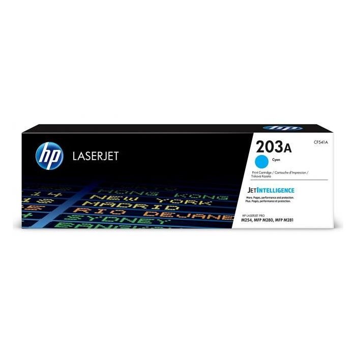 Toner HP CF541A HP 203A cyan (1.300 str.) pre LaserJet Pro M254dw/M280nw/ M281fdn