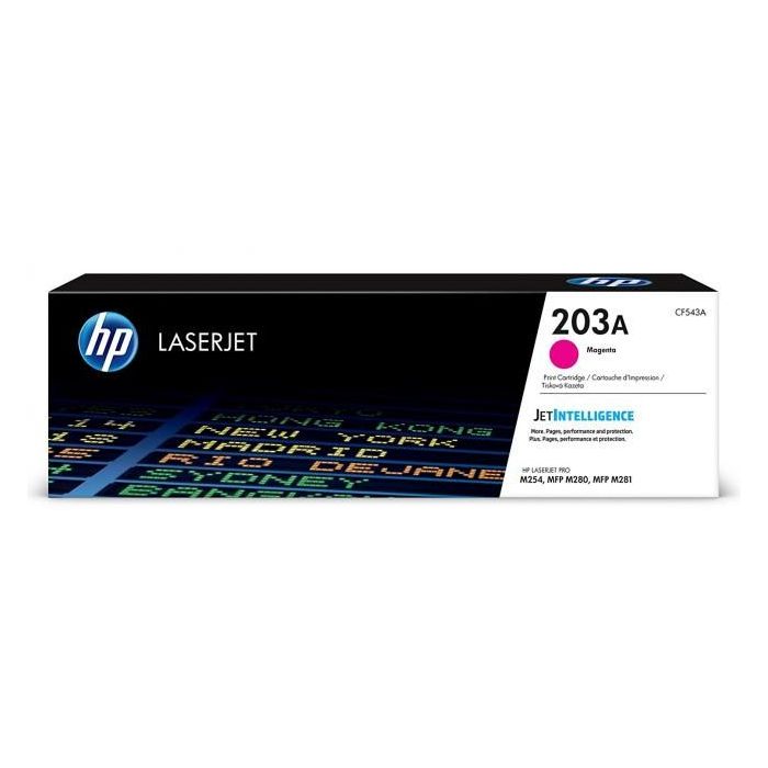 Toner HP CF543A HP 203A magenta (1.300 str.) pre LaserJet Pro M254dw/M280nw/ M281fdn