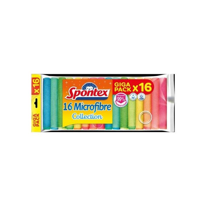 Utierka z mikrovlákna Spontex Collection 16ks 