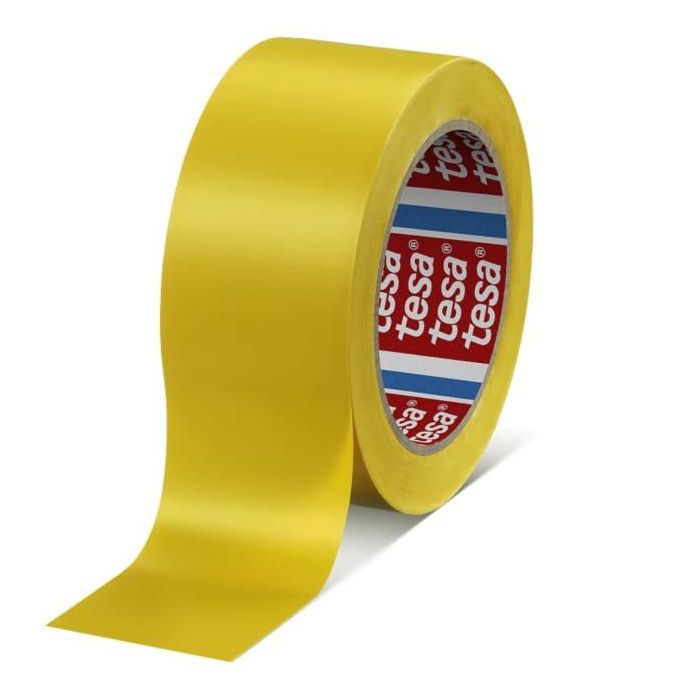Vyznačovacia páska lepiaca TESA 50 mm x 33 m žltá 