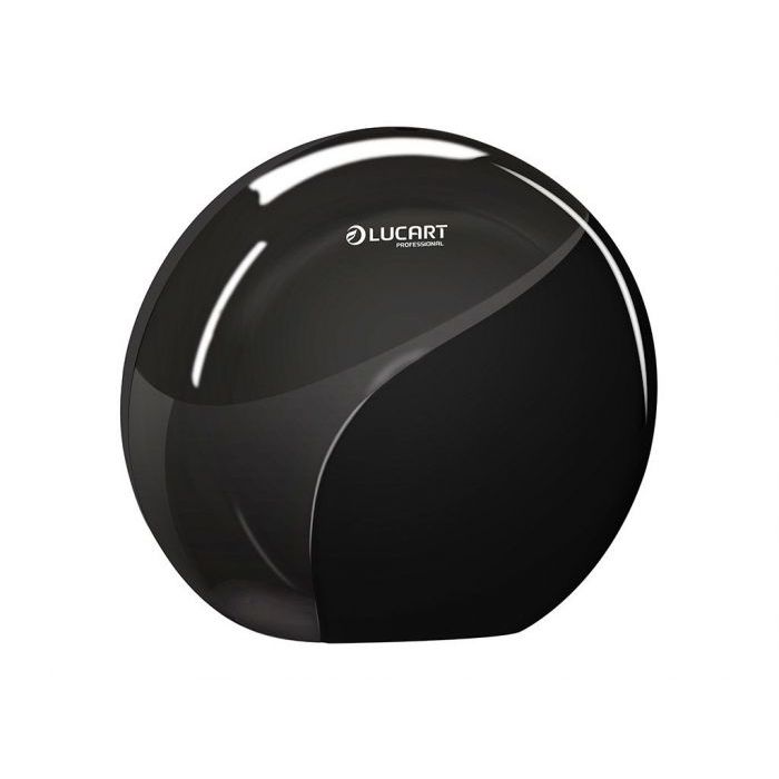 Zásobník Lucart na TP Jumbo Identity, maxi - čierny
