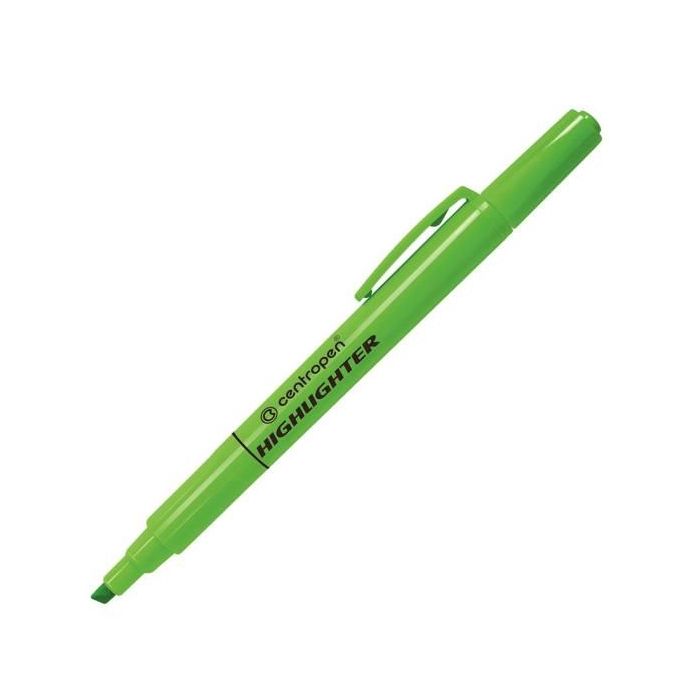 Zvýrazňovač Centropen 8722 zelený 