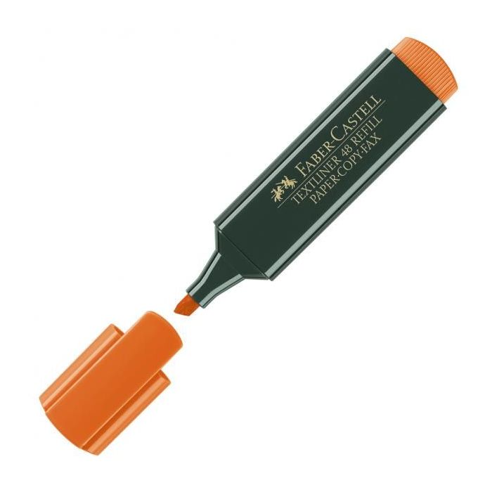 Zvýrazňovač FABER-CASTELL Textliner 1548 oranžový 