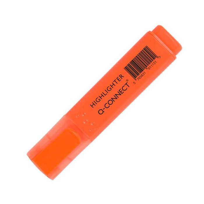 Zvýrazňovač Q-CONNECT oranžový 